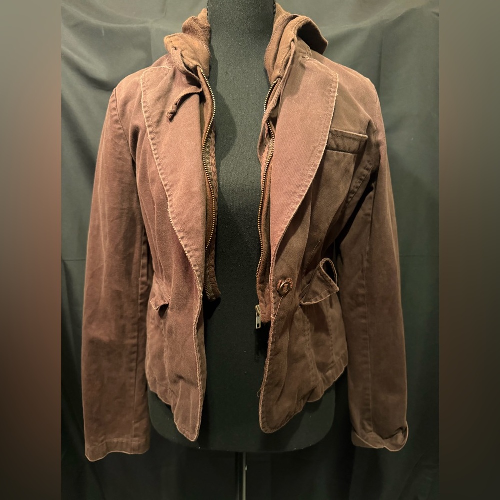 Tulle Chocolate Brown Women's Blazer